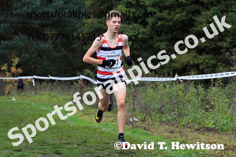 Mens Under-17s, 2022 National Cross Country Relays, Berry Hill Park, Mansfield.  Photo: David T. Hewitson/Sports for All Pics